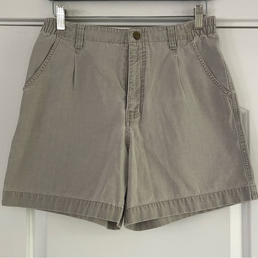 Vintage Royal Robbin’s Taupe Denim Short - 8 - Picture 1 of 5